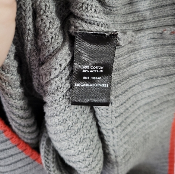 Torrid Chunky Knit Sweater Gray 2 - Picture 5 of 7